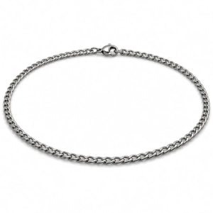 Aço Pulseira Masculina Elo 21cmx2mm