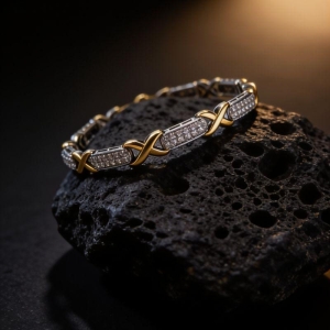 Pulseira em X inspiracao