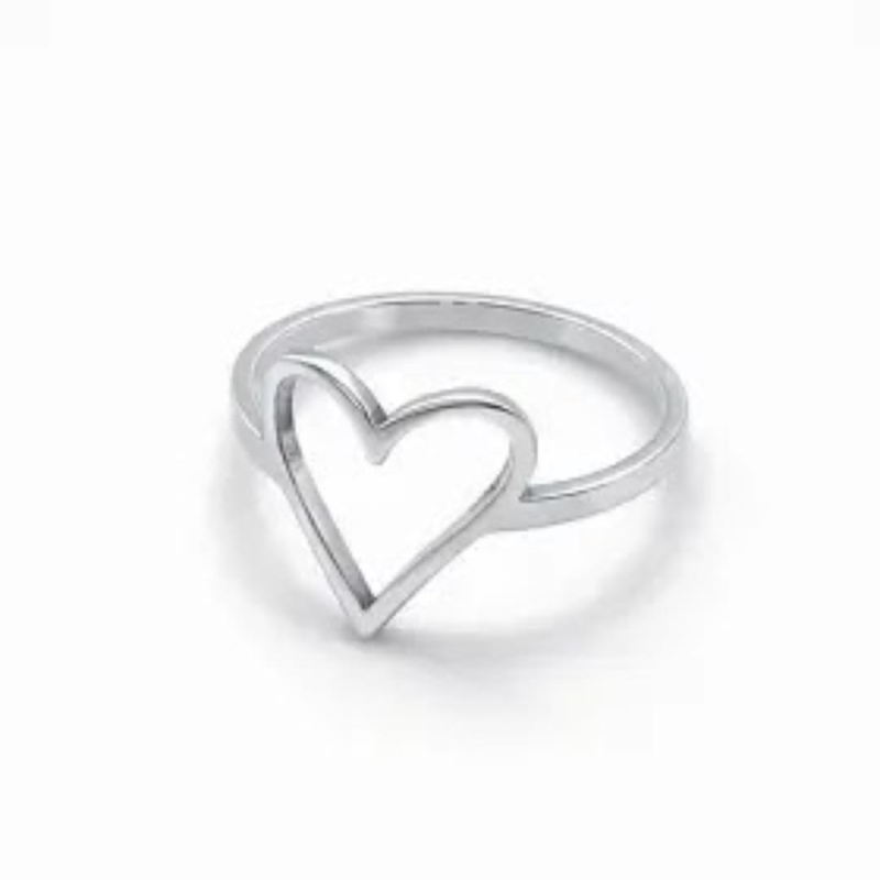 Aço Anel Importado Amor Infinito