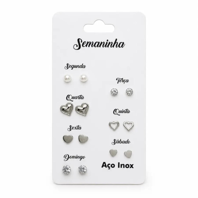 Aço Kit Semaninha Variados
