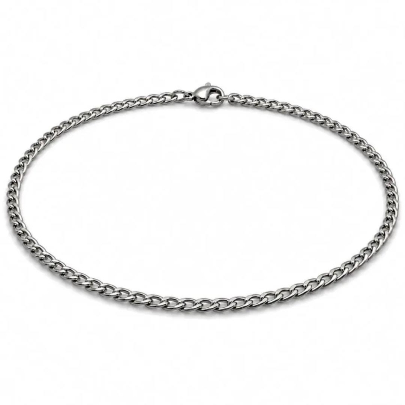 Aço Pulseira Masculina Elo 21cmx2mm