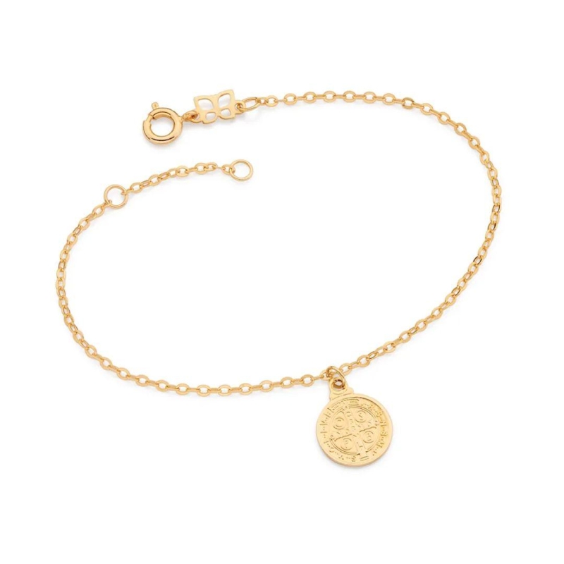 Pulseira com pingente Sao Bento
