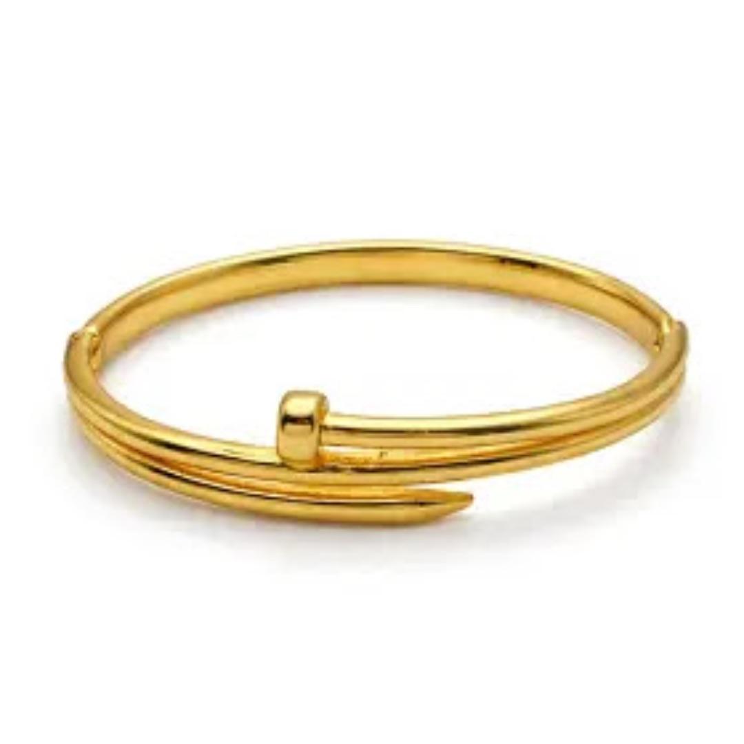 Aço  Bracelete Prego